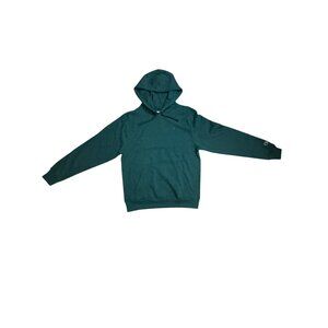 Size- Small Champion Mens Green Pullover Hoodie Size S Cotton Blend Soft Comfort